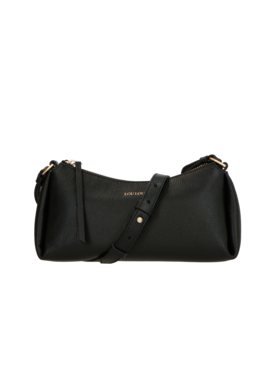 LouLou leren baguette tasje LISA  Black LouLou leren baguette tasje LISA  Black