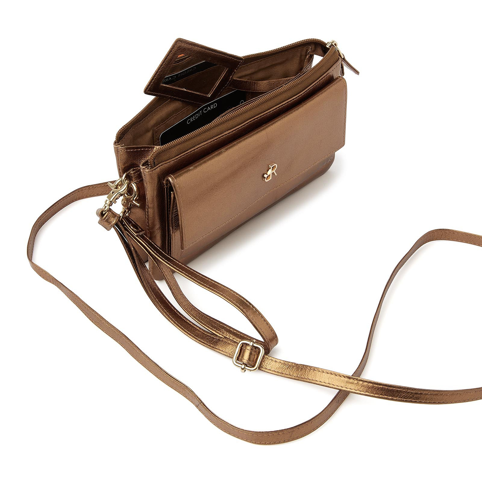 H. J. de Rooy  Schoudertas / Clutch Gold