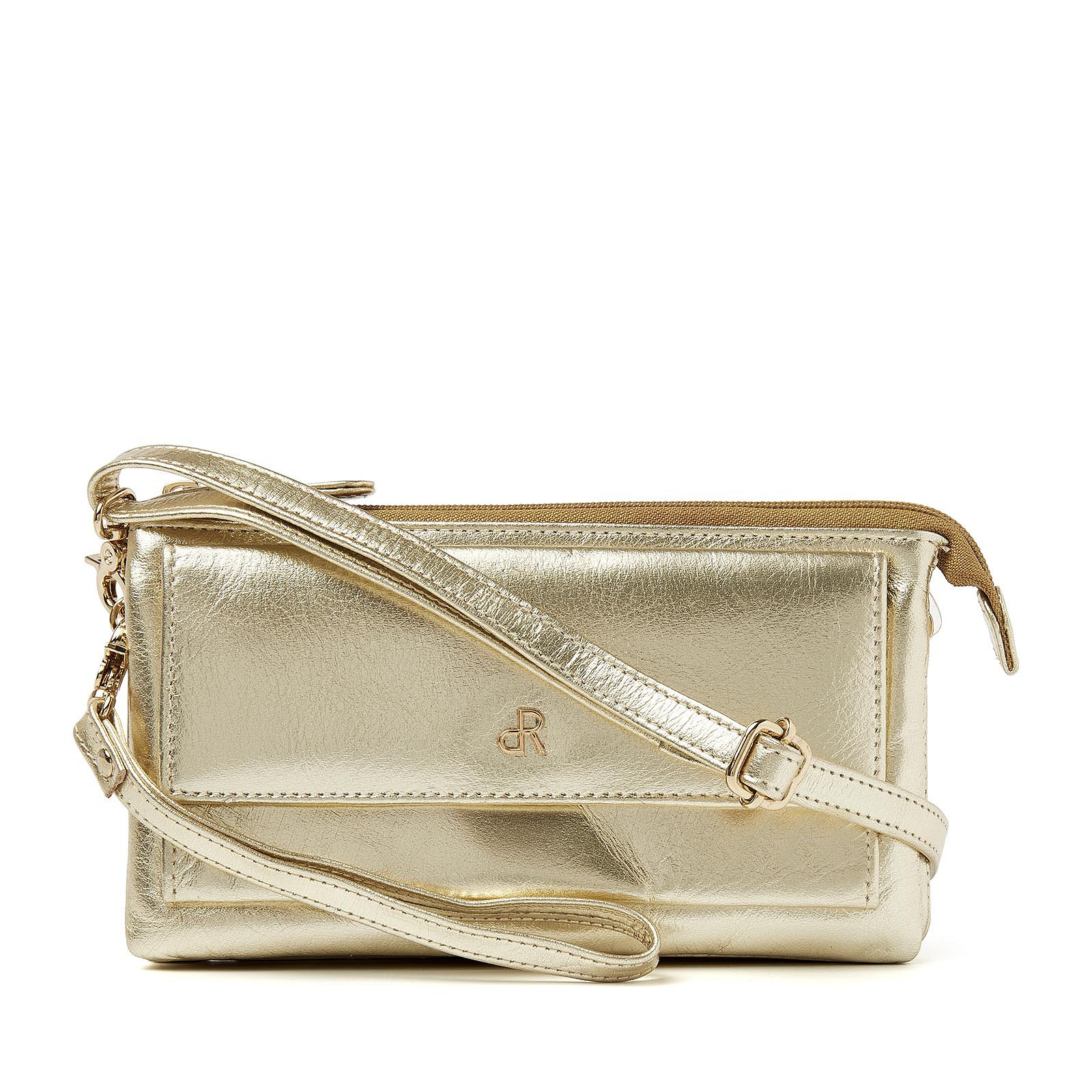 H. J. de Rooy Schoudertas / Clutch Light Gold