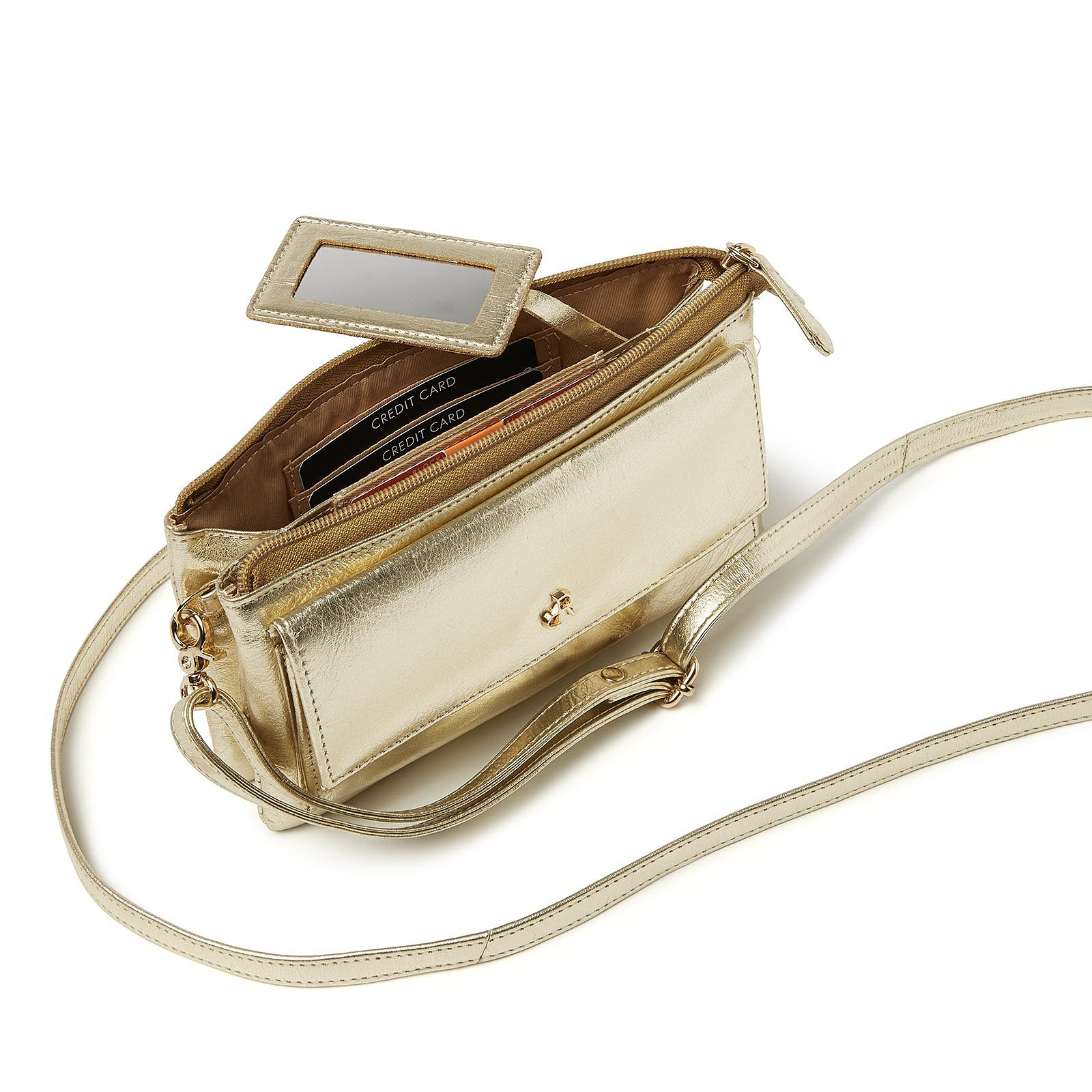 H. J. de Rooy Schoudertas / Clutch Light Gold