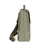 CLUSE Réversible Backpack, Light Green Olive, Gold Colour