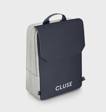CLUSE Réversible Backpack, Light Grey Navy, Silver Colour CLUSE Réversible Backpack, Light Grey Navy, Silver Colour