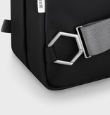CLUSE Le Réversible Backpack, Black Grey, Gold Colour