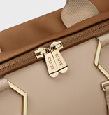 CLUSE Le Réversible Backpack, Camel Beige, Gold Colour