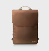CLUSE Le Réversible Backpack, Metallic Brown Beige, Gold Colour