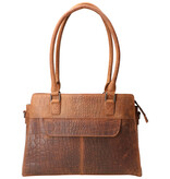 Revival Premium Bags Leren  damestas  UR 980 Croco Brown