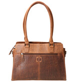 Revival Premium Bags Leren  damestas  UR 980 Croco Brown