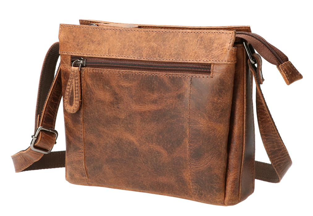 Revival Premium Bags leren Ritstasje klein UR 1094 H