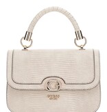 Guess Mini-handtas Orlina print taupe