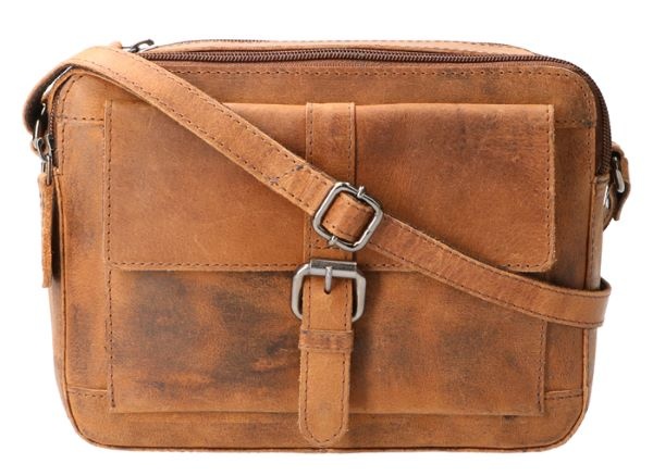 Revival Premium Bags Leren  schoudertas UR 1003 Hunter