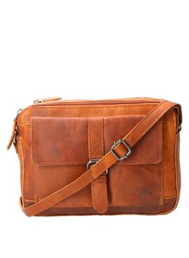 Revival Premium Bags Leren  schoudertas UR 1003 Natural
