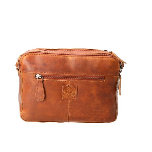 Revival Premium Bags Leren  schoudertas UR 1003 Natural