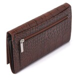 H. J. de Rooy leren dames portemonnee croco 25159 H. J. de Rooy leren dames portemonnee croco 25159