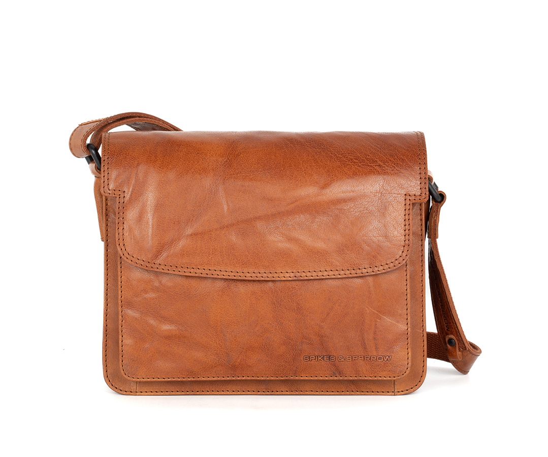 Spikes and Sparrow Leren Klep tas - Frederique 501182