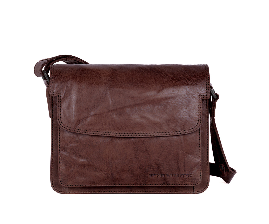 Spikes and Sparrow Leren Klep tas - Frederique 501182