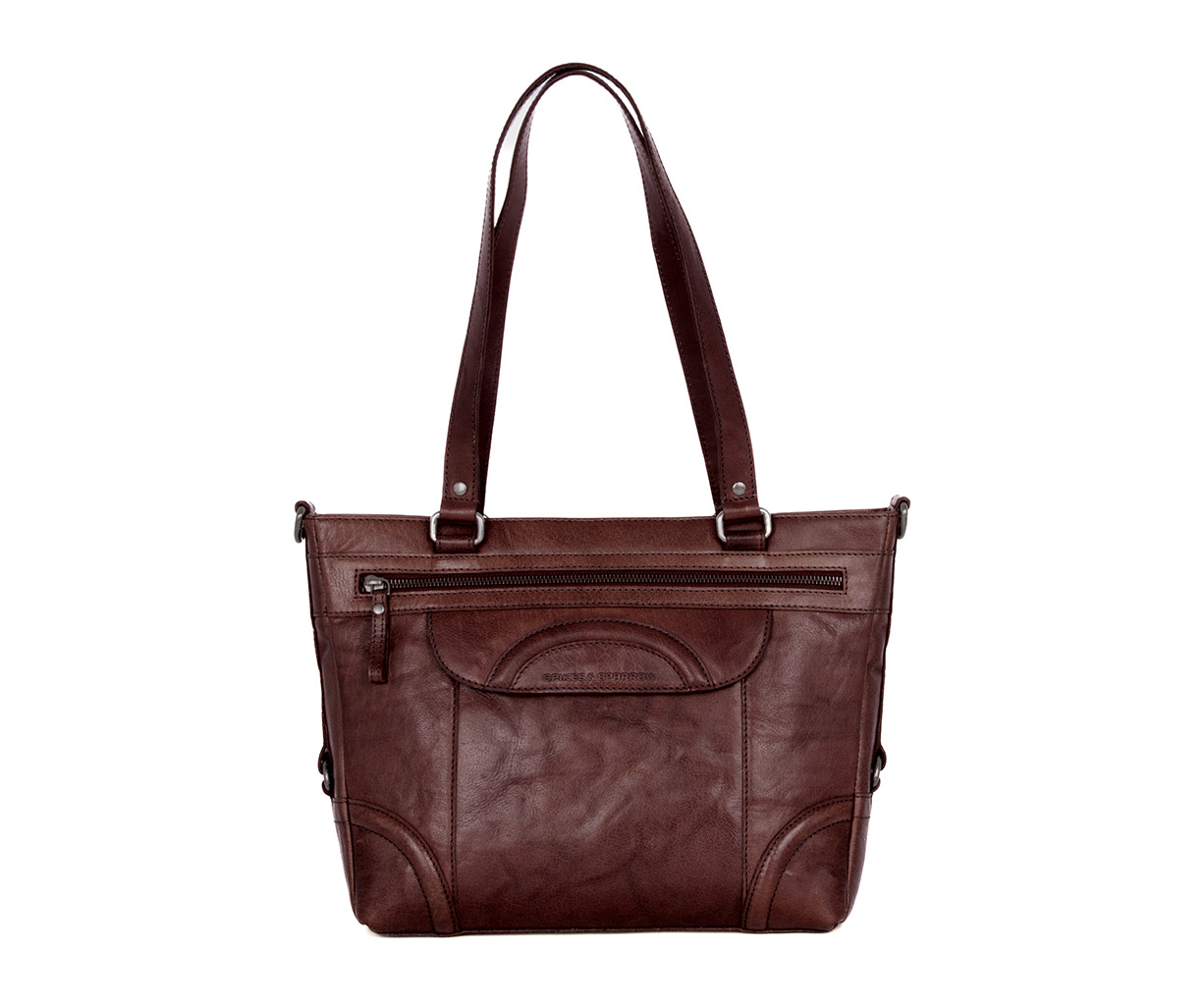 Spikes and Sparrow Leren shopper Christyn 505160