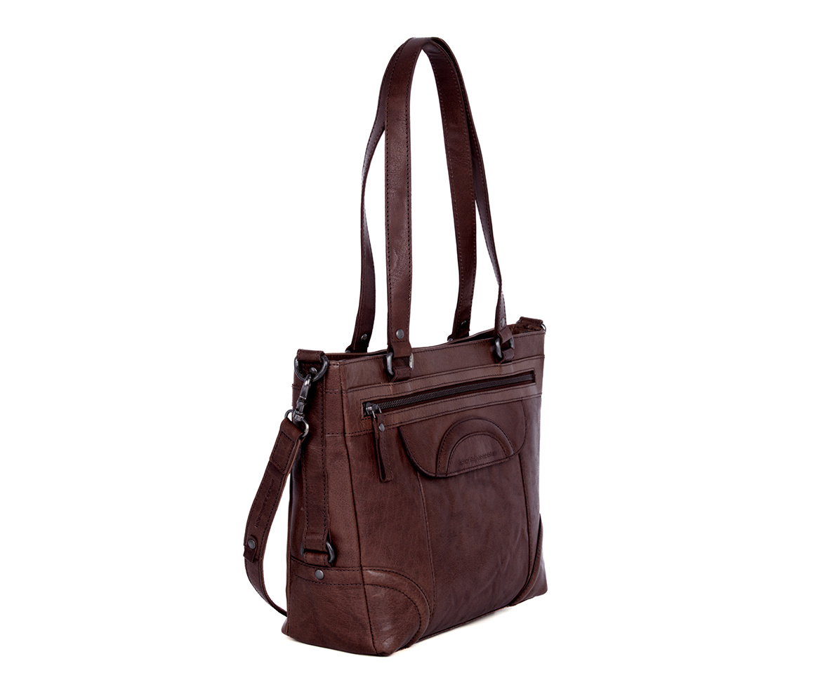 Spikes and Sparrow Leren shopper Christyn 505160