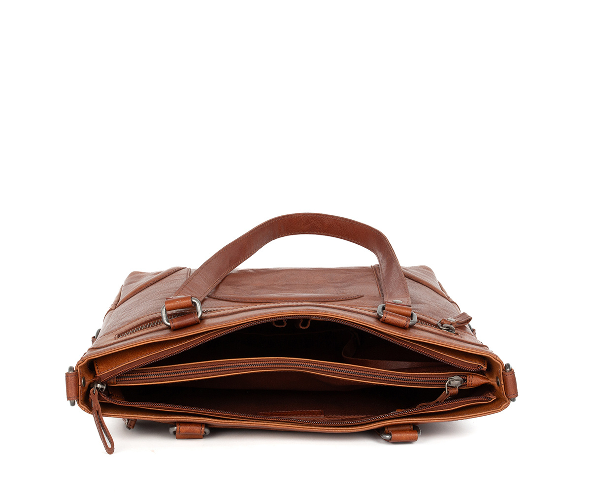 Spikes and Sparrow Leren shopper Christyn 505160