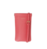 LouLou leren telefoontasje MIA Grapefruit LouLou leren telefoontasje MIA Grapefruit