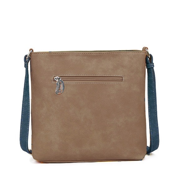 Hi Di Hi Schoudertas Appetizer d.brown/navy APP13