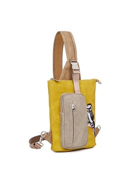 Hi Di Hi Slingbag/rugzak Drummer  DR04 Ocher/beige