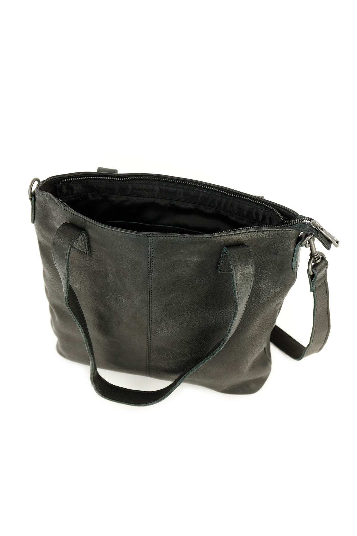 Bear Design Leren Hand-/schoudertas 'Jilke'