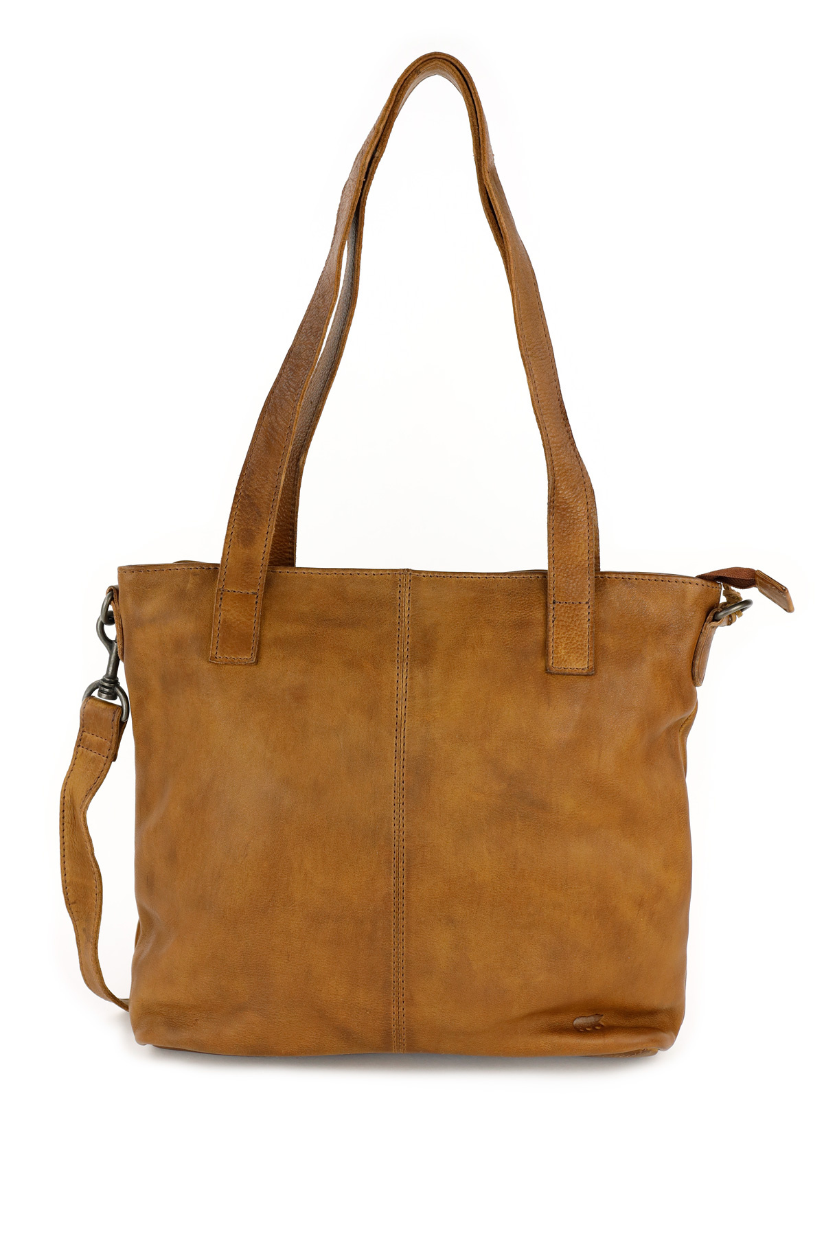 Bear Design Leren Hand-/schoudertas 'Jilke'
