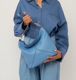 LouLou SABINE, soepele hobo leren schoudertas Hortensia