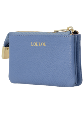 LouLou Petite Camille, een mini etui in Hortensia blue