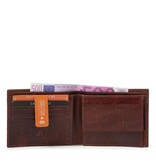 H. J. de Rooy leren portemonnee  78581