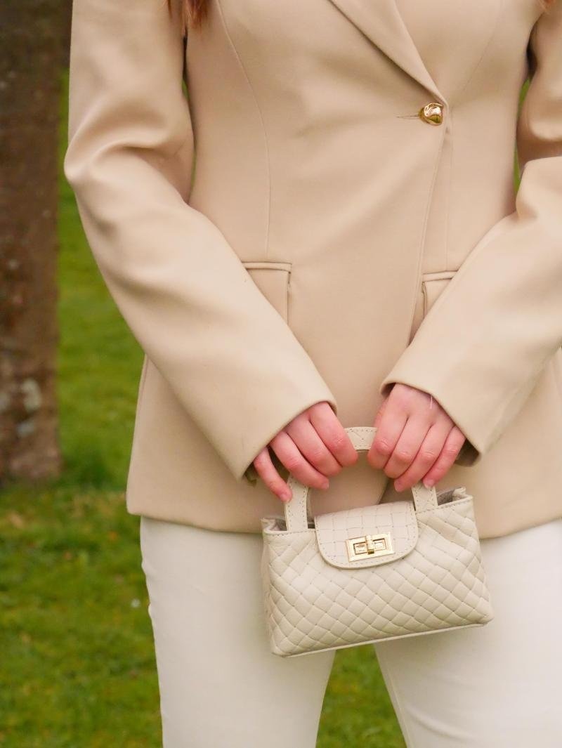 BS Baggyshop leren schoudertasje Forever lucky