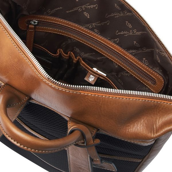 Castelijn & Beerens Laurens Rugzak 15,6" RFID | lichtbruin