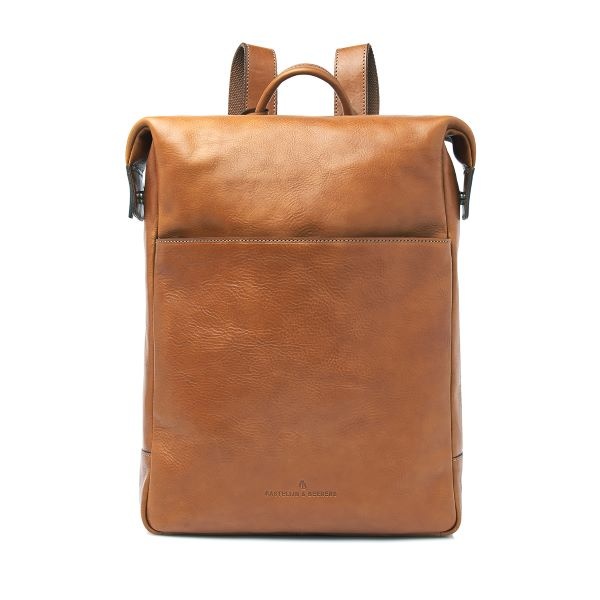 Castelijn & Beerens Laurens Rugzak 15,6" RFID | lichtbruin