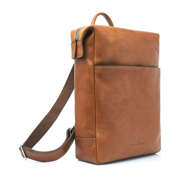Castelijn & Beerens Laurens Rugzak 15,6" RFID | lichtbruin