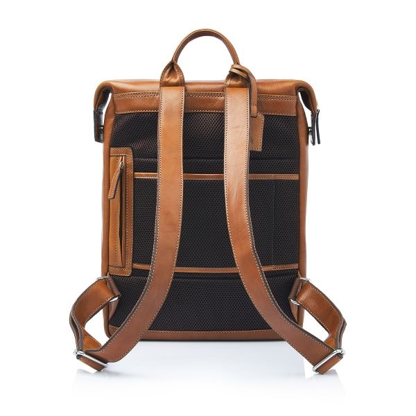 Castelijn & Beerens Laurens Rugzak 15,6" RFID | lichtbruin