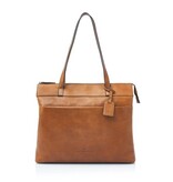 Castelijn & Beerens Lia Laptoptas 15,6" RFID | lichtbruin