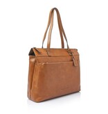 Castelijn & Beerens Lia Laptoptas 15,6" RFID | lichtbruin