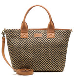 Chabo Romio Jaquard Shopper met laptopvak 14 inch
