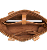 Chabo Romio Jaquard Shopper met laptopvak 14 inch