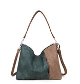 Hi Di Hi Schoudertas Buzz dark blue/brown  BZ02 Hi Di Hi Schoudertas Buzz dark blue/brown  BZ02