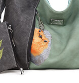 Hi Di Hi Schoudertas Buzz green/cognac BZ03 Hi Di Hi Schoudertas Buzz green/cognac BZ03