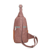 Hi Di Hi Carol slingband/rugtas Lilac/cognac CL25 Hi Di Hi Carol slingband/rugtas Lilac/cognac CL25
