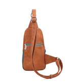 Hi Di Hi Carol slingband /rugtas  cognac/d.blue CL28