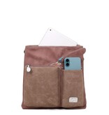 Hi Di Hi Schoudertas Kingshopper  lilac/brown KS05