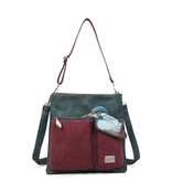 Hi Di Hi Schoudertas Kingshopper d.blue/purple KS06 Hi Di Hi Schoudertas Kingshopper d.blue/purple KS06