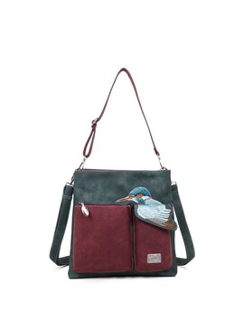 Hi Di Hi Schoudertas Kingshopper d.blue/purple KS06