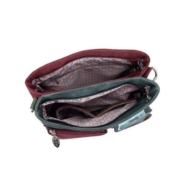 Hi Di Hi Schoudertas Kingshopper d.blue/purple KS06