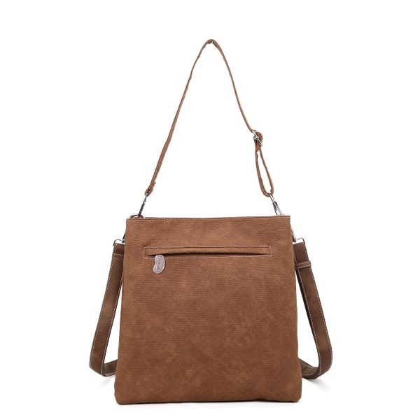 Hi Di Hi Schoudertas Kingshopper d.brown/cognac KS08