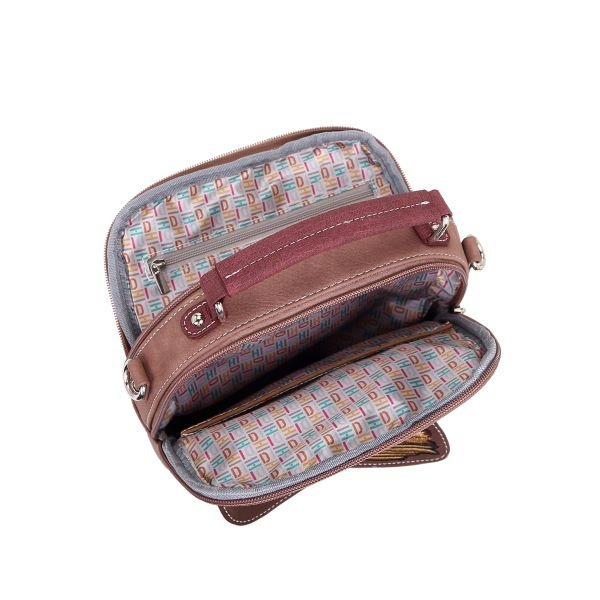 Hi Di Hi Schoudertas Traveller Lilac/Purple TRV09