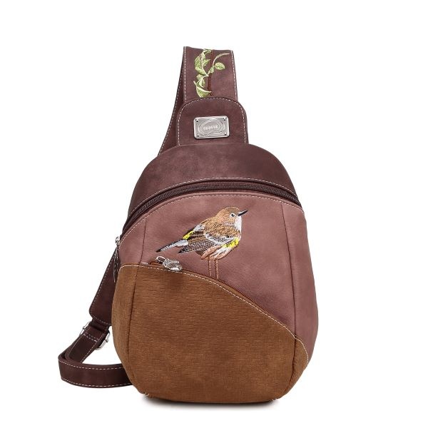 Hi Di Hi Rugzak/Slingband Tjirp Lilac/purple TP01